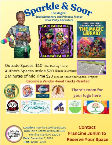 sparkle and soar local event in Fleming Island FL December 7 2024